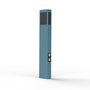 Borne Brick² N°4 PMMA noir prise Bleu 111 - PRADIER 108012111 