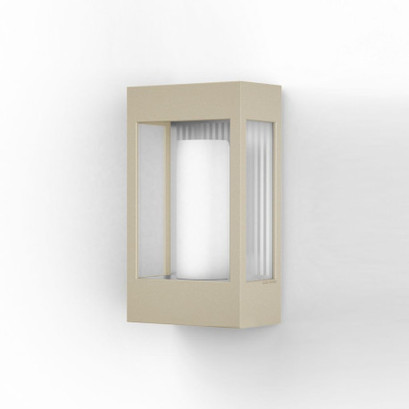 Applique Brick² N°1 Classe 3 Diffuseur clair Sable 053 - PRADIER 108015053 