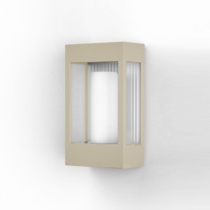 Applique Brick² N°1 Classe 3 Diffuseur clair Sable 053 - PRADIER 108015053 