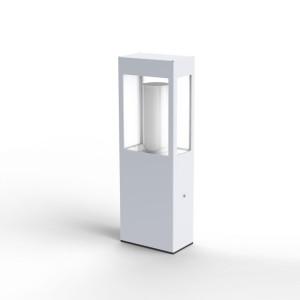 Borne Brick² N°2 Classe 3 Diffuseur clair Blanc 001 - PRADIER 108017001 