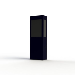 Borne Brick² N°2 Classe 3 Diffuseur PMMA noir Bleu 065 - PRADIER 108018065 