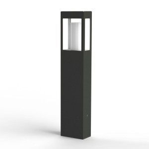 Borne Brick² N°3 Classe 3 Diffuseur clair Gris 107 - PRADIER 108019107 