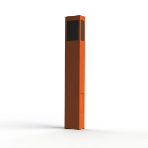 Borne Brick² N°4 Classe 3 PMMA noir Orange 014 - PRADIER 108022014 