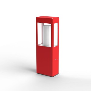 Borne Brick² N°2 clair Rouge signalisation 056 - PRADIER 108002056 