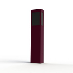 Borne Brick² N°3 PMMA noir Rouge vin 066 - PRADIER 108006066 