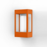 Applique Brick² N°1 Classe 3 Diffuseur clair Orange 014 - PRADIER 108015014 
