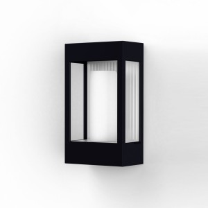 Applique Brick² N°1 Classe 3 Diffuseur clair Noir 113 - PRADIER 108015113 