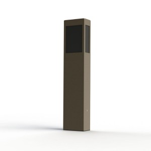 Borne Brick² N°3 Classe 3 Diffuseur PMMA noir Grès 054 - PRADIER 108020054 