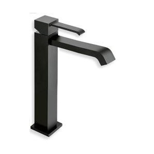 LAVABO MITIGEUR HAUT + VIDAGE NOIR - CRISTINA ONDYNA QM22813