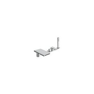 BAIN DOUCHE QUADRI S SUR GORGE AVEC DOUCHETTE CHROME - CRISTINA ONDYNA QS18151