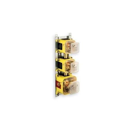 BOX ENCASTRE THERMOSTATIQUE 2 SORTIES CHROME - CRISTINA ONDYNA PD70200
