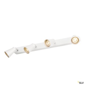 Plafonniers intérieurs LED AVO applique et plafonnier intérieur quad blanc GU10/QPAR51 4x 50W max - SLV 1000896 