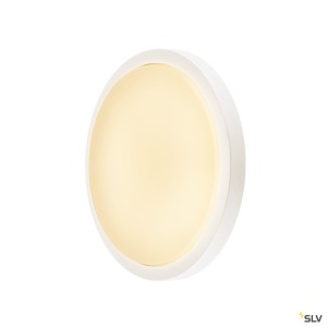 Appliques extérieures LED avec détecteur AINOS rond blanc 22W LED 3000K avec détecteur - SLV 229971 