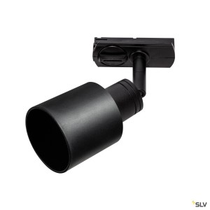 Systèmes rail 1 allumage 230V PURI TRACK spot pour rail 1 allumage intérieur noir GU10/QPAR51 10W max - SLV 1001868 