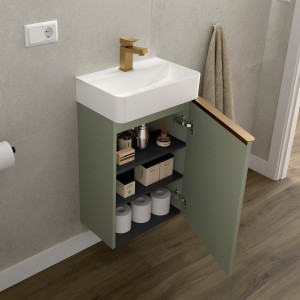 Meuble de salle de bain Aida 440 Green Forest - SALGAR 114652