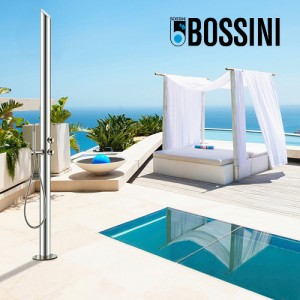 Mitigeur ensemble colonne de douche extérieur chromé Aquabambù - Bossini L00866030