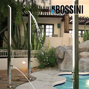 Mitigeur ensemble colonne de douche extérieur chromé Aquabambù - Bossini L00860030