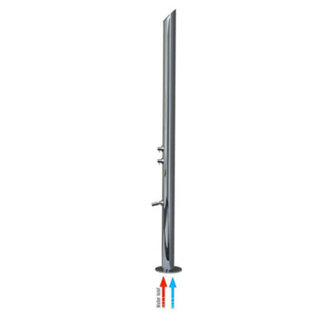 Mitigeur ensemble colonne de douche extérieur chromé Aquabambù - Bossini L00860030
