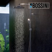 Mitigeur kit colonne de douche murale chromé Apice - Bossini L10506030