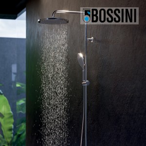 Mitigeur kit colonne de douche murale chromé Apice - Bossini L10506030