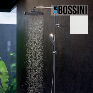 Mitigeur kit colonne de douche murale blanc mat Apice - Bossini L10506045