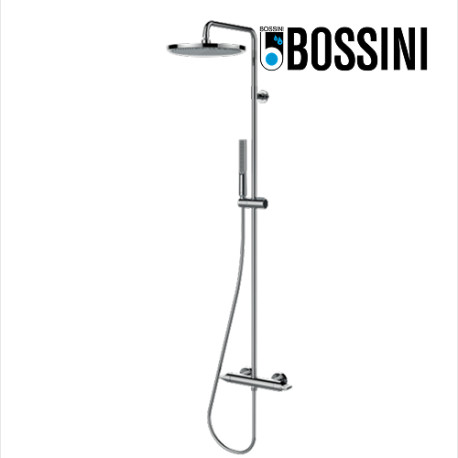 Mitigeur kit colonne de douche murale chromé monocommande Apice - Bossini L10508030