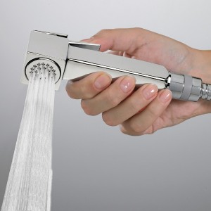 Douchette d’arrêt WC CUBE Brass chromé - Bossini B00475030