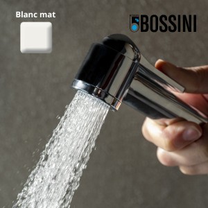 Douchette à bouton en ABS APICE blanc mat - Bossini B00920045