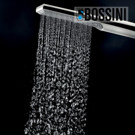 Partie externe mitigeur thermostatique mural bain douche chromé Apice - Bossini Z00523030