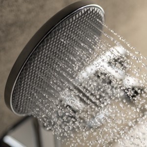 Partie externe mitigeur monocommande mural bain douche chromé Apice - Bossini Z00557030