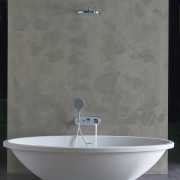Partie externe mitigeur monocommande mural bain douche chromé Apice - Bossini Z00557030