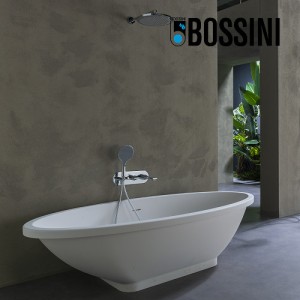 Partie externe mitigeur monocommande mural bain douche chromé Apice - Bossini Z00557030