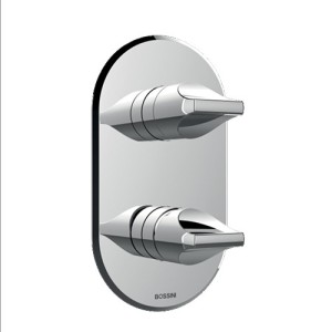 Partie externe pour mitigeur monocommande universel chromé Apice - Bossini Z00501030