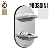 Partie externe pour mitigeur monocommande universel blanc mat Apice - Bossini Z00501045