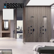 Parties externes pour mitigeur thermostatique universel blanc mat Apice - Bossini Z00500045