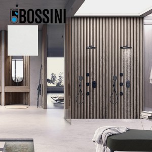 Parties externes pour mitigeur thermostatique universel blanc mat Apice - Bossini Z00500045