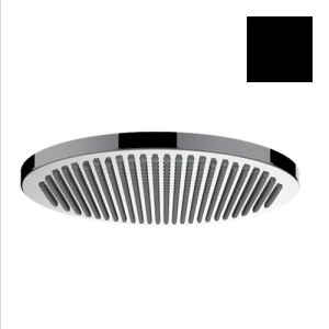 Pomme de tête ø 280 mm en ABS avec rotule et diffuseur noir mat Apice - Bossini I00430073