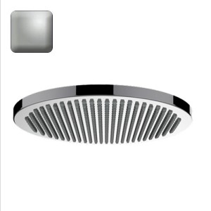 Pomme de tête ø 280 mm en ABS avec rotule et diffuseur nickel satiné Apice - Bossini I00430094