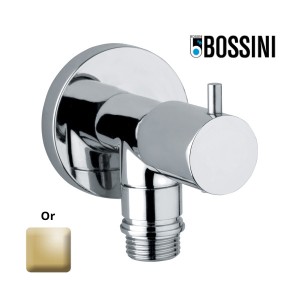Robinet d’arrêt avec tête à disques en céramique ½’’M or - BOSSINI E57500021