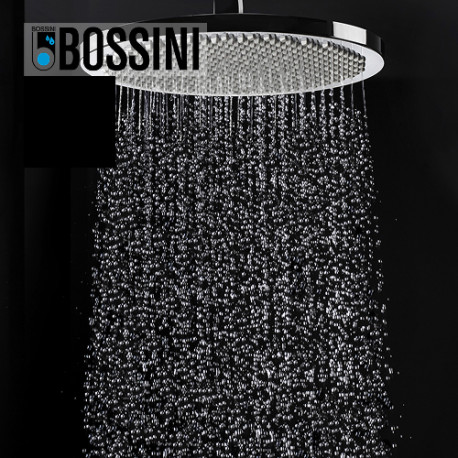 Ensemble pomme de tête douche 280mm noir mat Apice - Bossini H31430G073