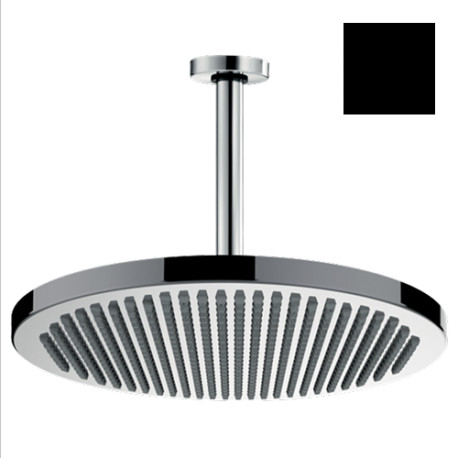 Ensemble pomme de tête douche 280mm noir mat Apice - Bossini H31430G073