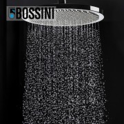 Ensemble pomme de tête douche 280mm bras à angle chromé Apice - Bossini H70430H030