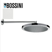Ensemble pomme de tête douche 280mm bras à angle blanc mat Apice - Bossini H70430H045