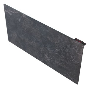 Radiateur à inertie TACTILO Horizontal Natura Noir 2000W - Valderoma NN2000A