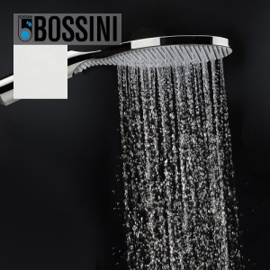 Ensemble pomme de douche et prise d'eau blanc mat Apice - Bossini CE3002C045