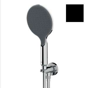 Ensemble pomme de douche et prise d'eau noir mat Apice - Bossini CE3002C073