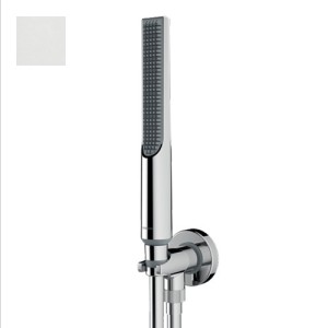 Ensemble douchette et prise d'eau blanc mat Apice - Bossini CE3004C045