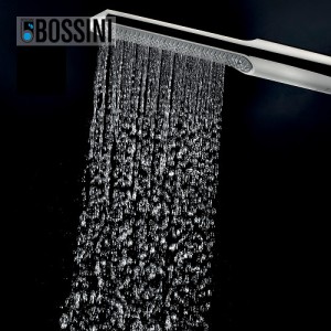 Ensemble douchette et prise d'eau noir mat Apice - Bossini CE3004C073