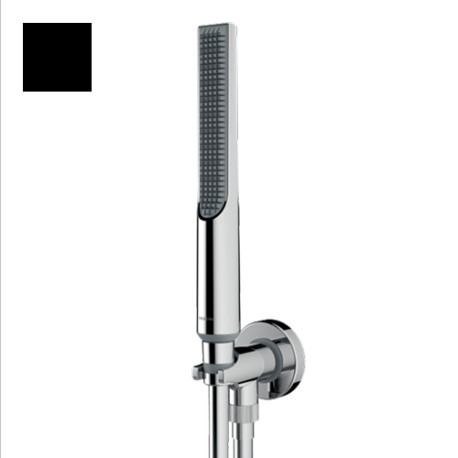 Ensemble douchette et prise d'eau noir mat Apice - Bossini CE3004C073