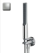 Ensemble douchette et prise d'eau nickel satiné Apice - Bossini CE3004C094